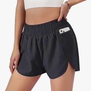 Amazon Women's Black Athletic Shorts